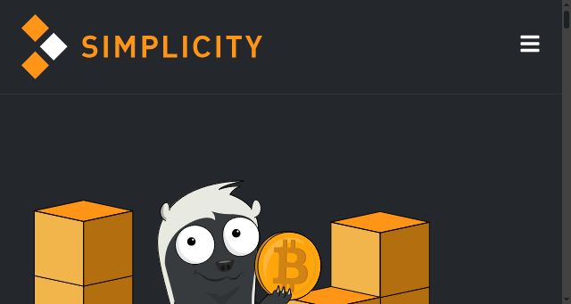 Screenshot of simplicity-lang.org