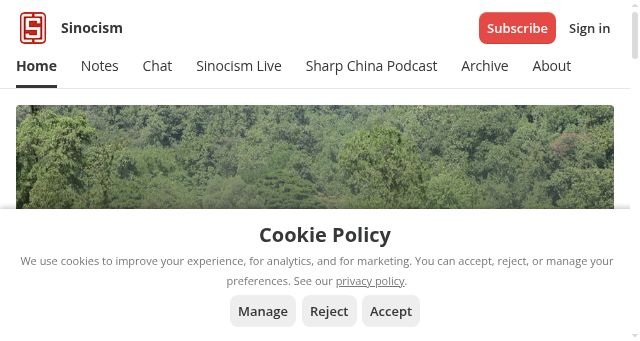 Screenshot of sinocism.com
