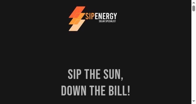 Screenshot of sipenergy.com.au