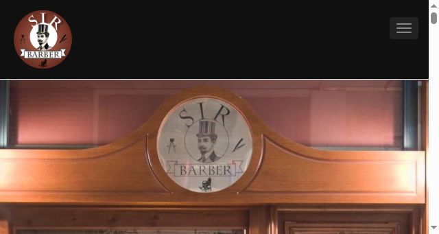 Screenshot of sirbarber.gr