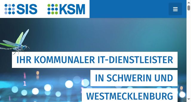 Screenshot of sis-ksm.de