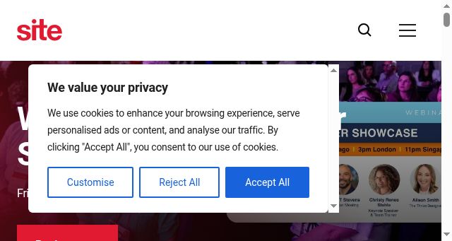 Screenshot of siteglobal.com