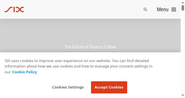 Screenshot of six-group.com
