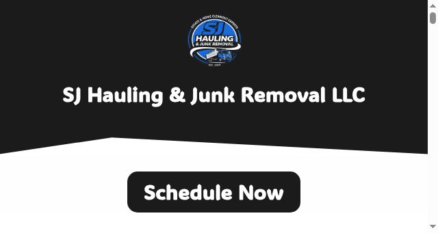 Screenshot of sjhaulingjunk.com