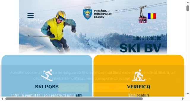 Screenshot of skibv.ro