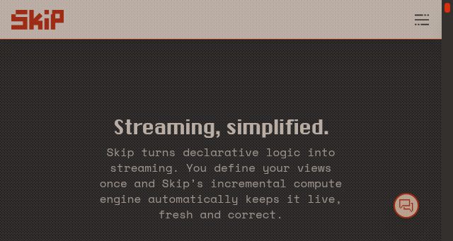 Screenshot of skiplabs.io