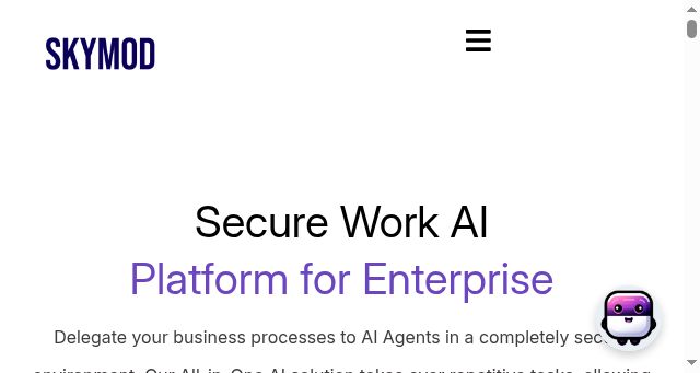 Screenshot of skymod.tech