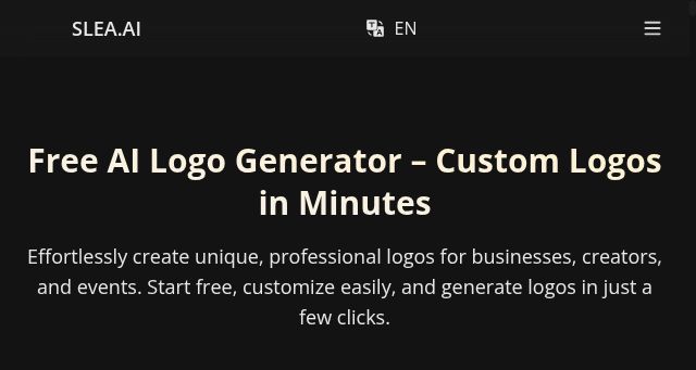 Screenshot of slea.ai