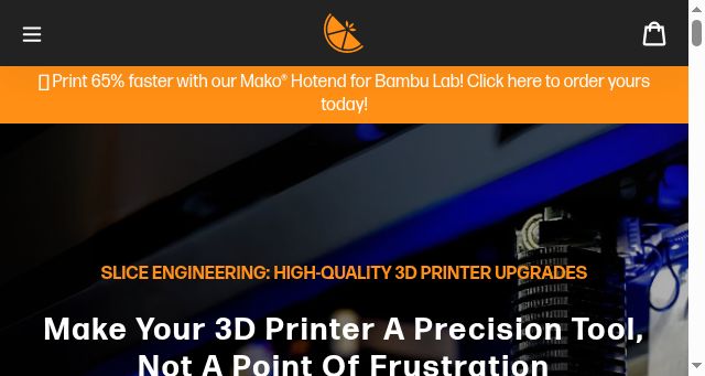 Screenshot of sliceengineering.com