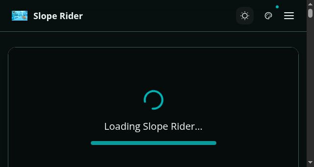 Screenshot of slope-rider.com