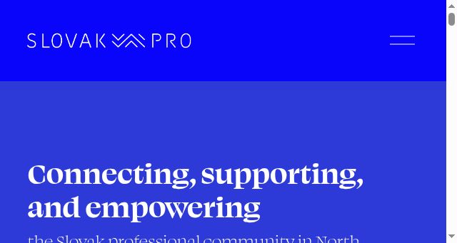 Screenshot of slovakpro.org