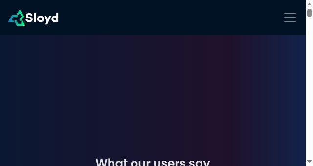 Screenshot of sloyd.ai