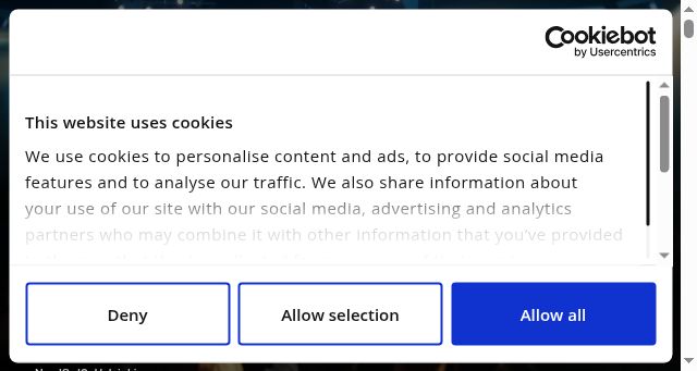 Screenshot of slush.org