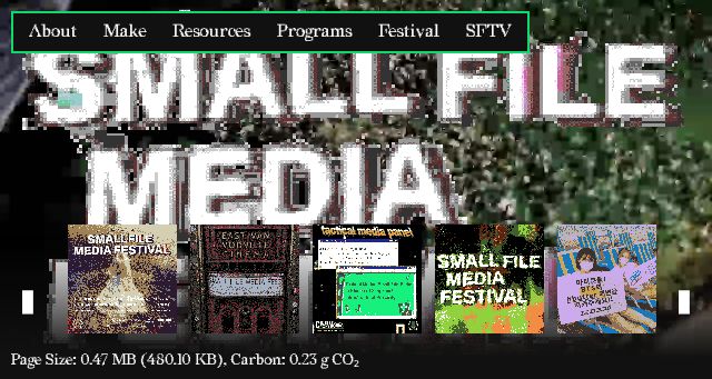 Screenshot of smallfile.ca