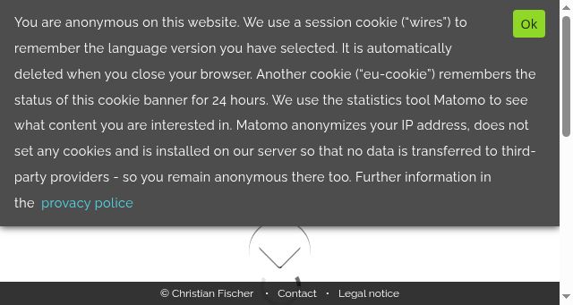 Screenshot of smalltown-snapshots.de