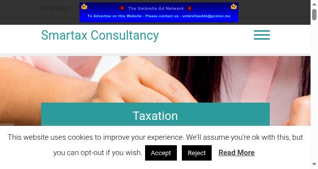 Screenshot of smartaxconsultancy.co.uk