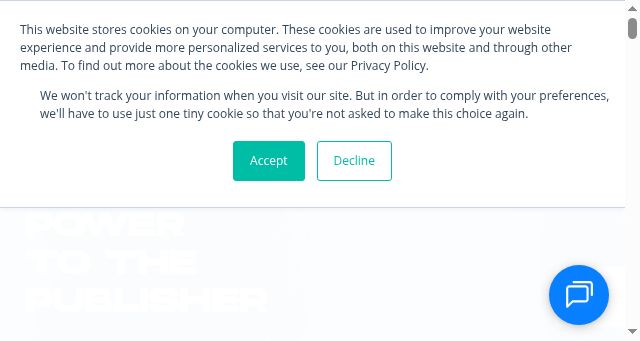 Screenshot of snack-media.com