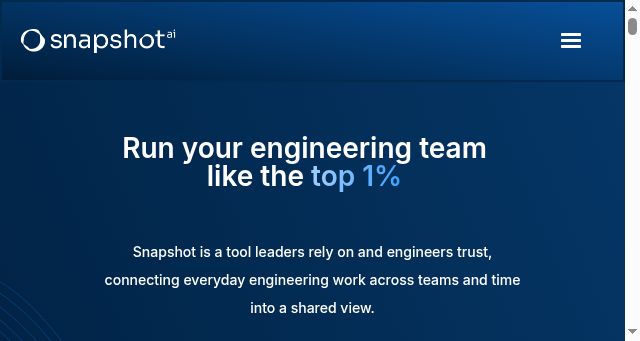 Screenshot of snapshot.reviews