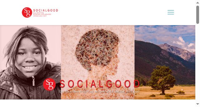 Screenshot of socialgoodfund.org