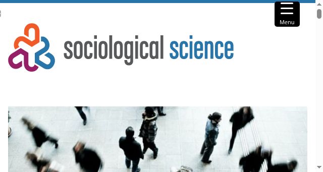 Screenshot of sociologicalscience.com