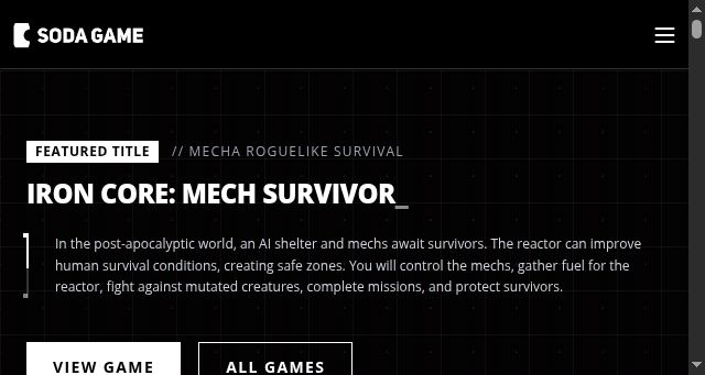 Screenshot of soda-game.com