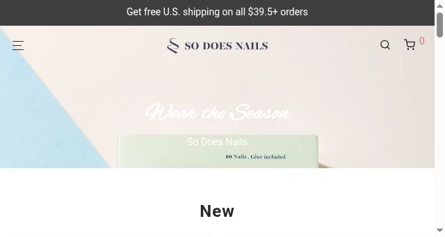 Screenshot of sodoesnail.com
