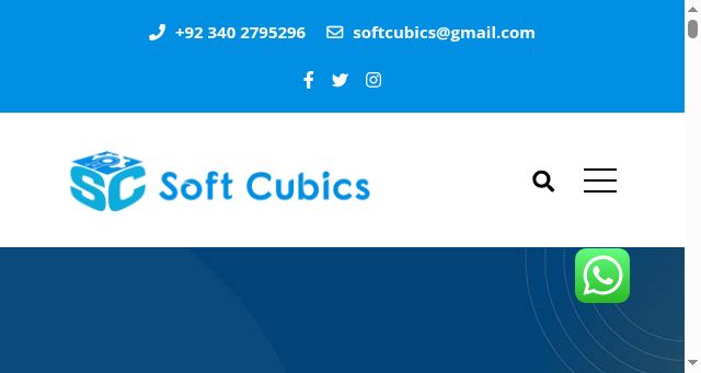 Screenshot of softcubics.com