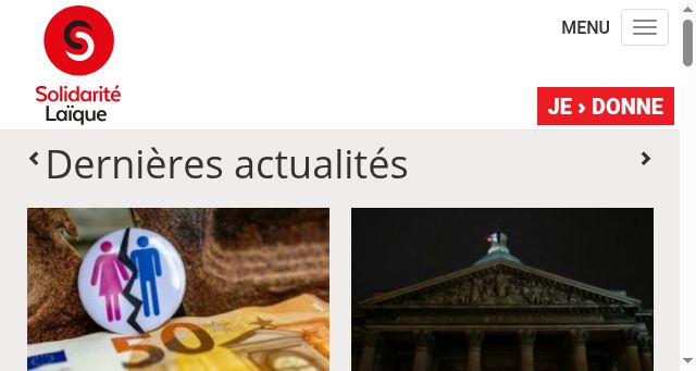 Screenshot of solidarite-laique.org