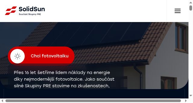 Screenshot of solidsun.cz