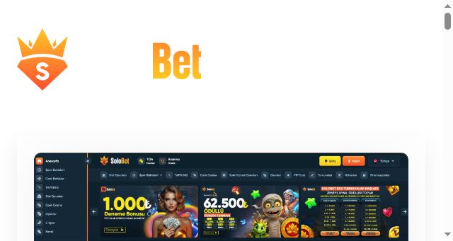 Screenshot of solobet171.com