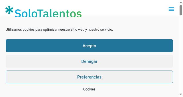 Screenshot of solotalentosfarma.com