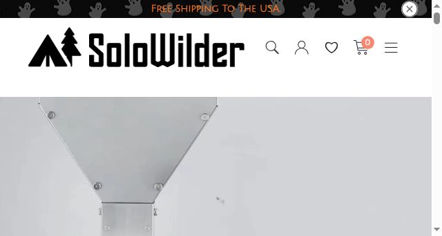 Screenshot of solowilder.com