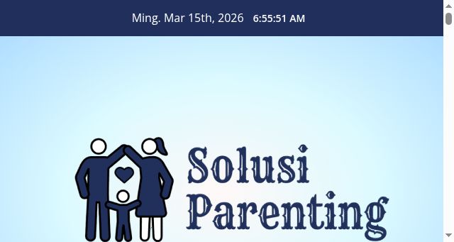 Screenshot of solusiparenting.com