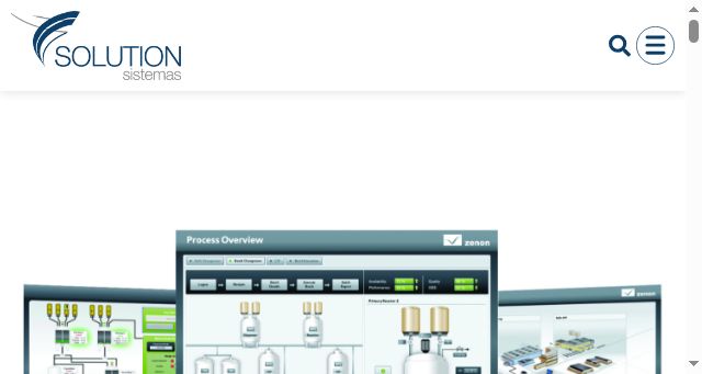 Screenshot of solutionsistemasbr.com