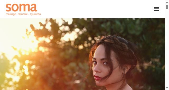 Screenshot of somamassagect.com