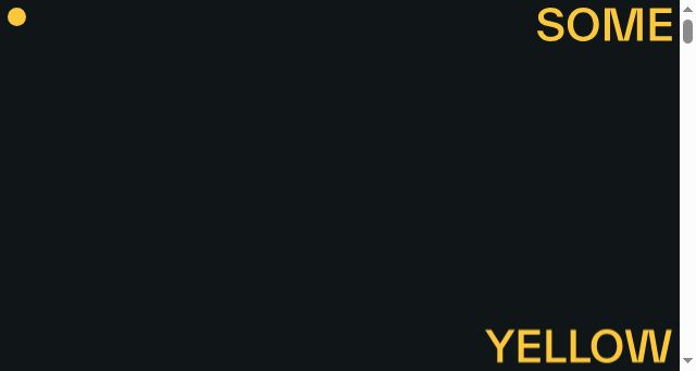 Screenshot of someyellow.co.uk