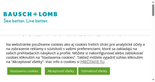 Screenshot of sosovka.sk