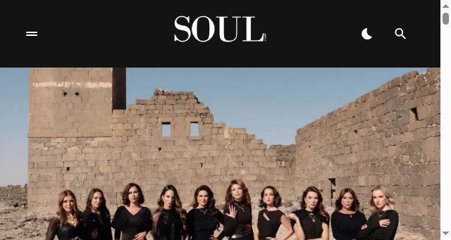 Screenshot of soularabia.net