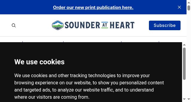 Screenshot of sounderatheart.com