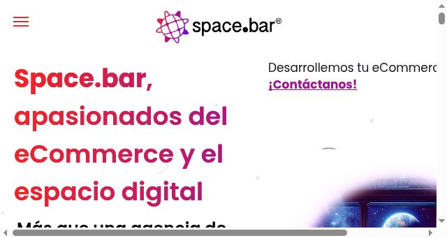 Screenshot of space.bar