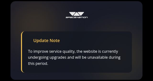 Screenshot of spacenation.online