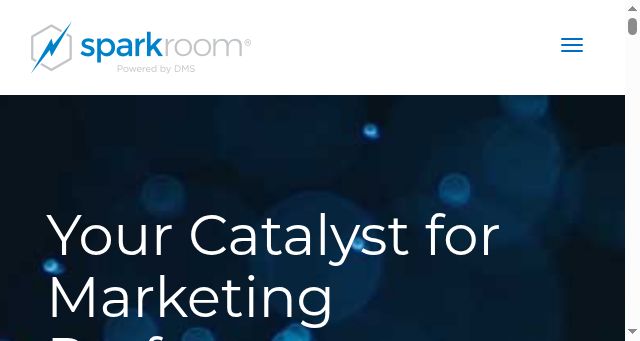 Screenshot of sparkroom.com