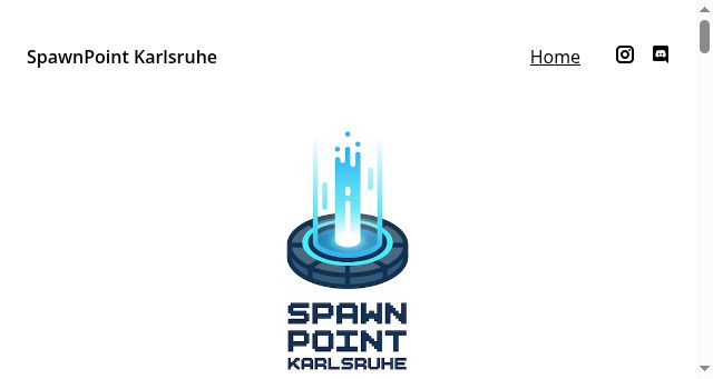 Screenshot of spawnpoint-karlsruhe.de