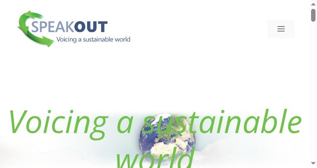 Screenshot of speakout.nl