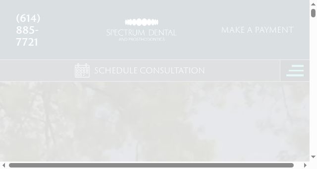 Screenshot of spectrum-dental.com