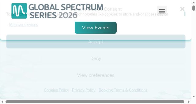Screenshot of spectrum-series.com