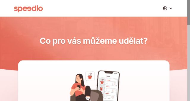 Screenshot of speedlo.cz