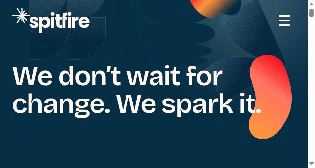 Screenshot of spitfirestrategies.com