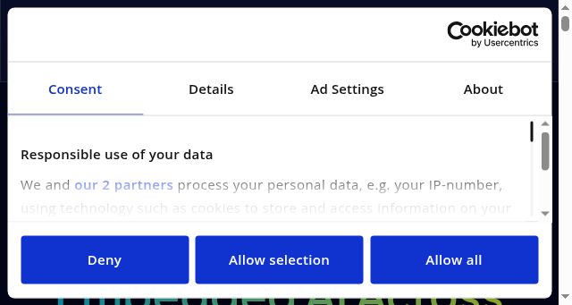Screenshot of splashbi.com