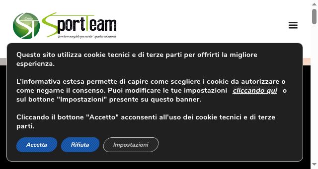 Screenshot of sportteamcrema.com